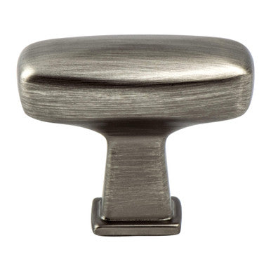 Berenson 1241-1VTN: 1-9/16" Subtle Surge Cabinet Knob - Vintage Nickel