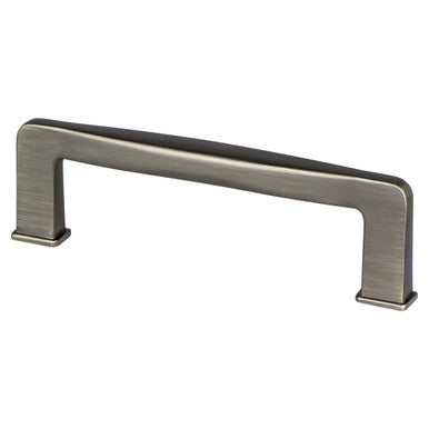 Berenson 1247-1VTN: 96mm cc Subtle Surge Cabinet Pull - Vintage Nickel