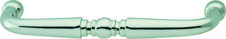 Hafele 125.61.251: 96mm cc Chelsea D-Handle Cabinet Pull - Polished Chrome