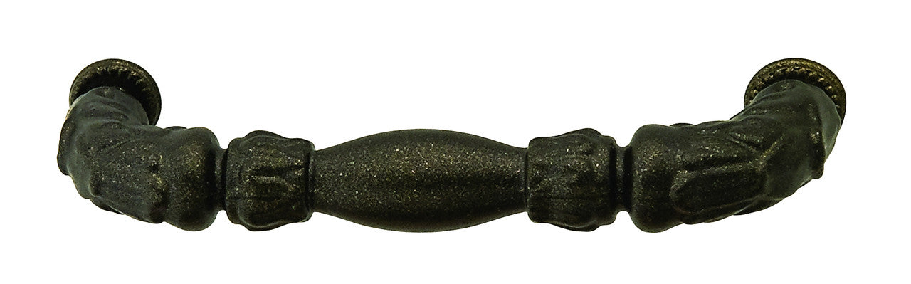 Hafele 125.87.333: 3" cc Artisan D-Handle Cabinet Pull - Oil Rubbed Bronze