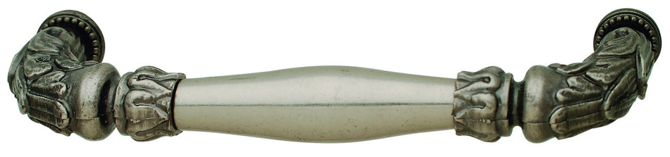 Hafele 125.87.931: 3" cc Artisan D-Handle Cabinet Pull - Pewter