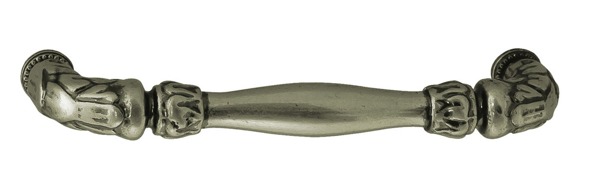 Hafele 125.87.932: 96mm cc Artisan D-Handle Cabinet Pull - Pewter