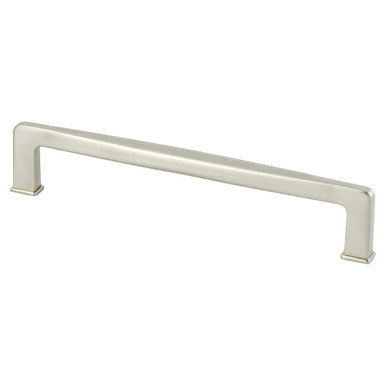 Berenson 1254-1BPN: 160mm cc Subtle Surge Cabinet Pull - Brushed Nickel