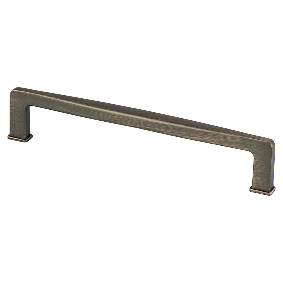Berenson 1255-10VB: 160mm cc Subtle Surge Cabinet Pull - Verona Bronze
