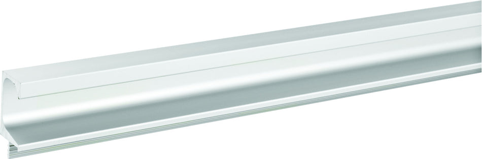 Hafele 126.27.036: 2500mm Minimalist Extruded Cabinet Pull - Satin Aluminum