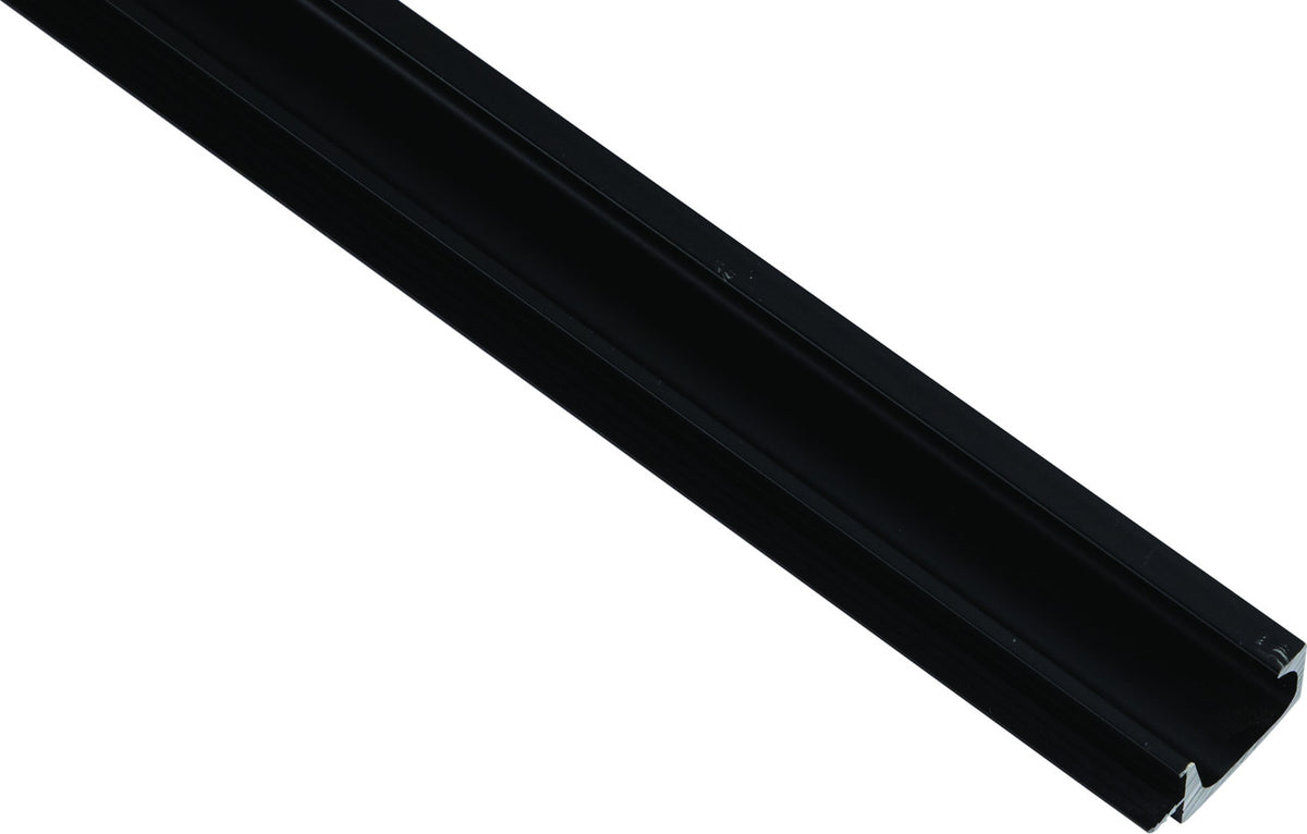 Hafele 126.27.306: 2500mm Passages C-Profile Edge Pull - Black