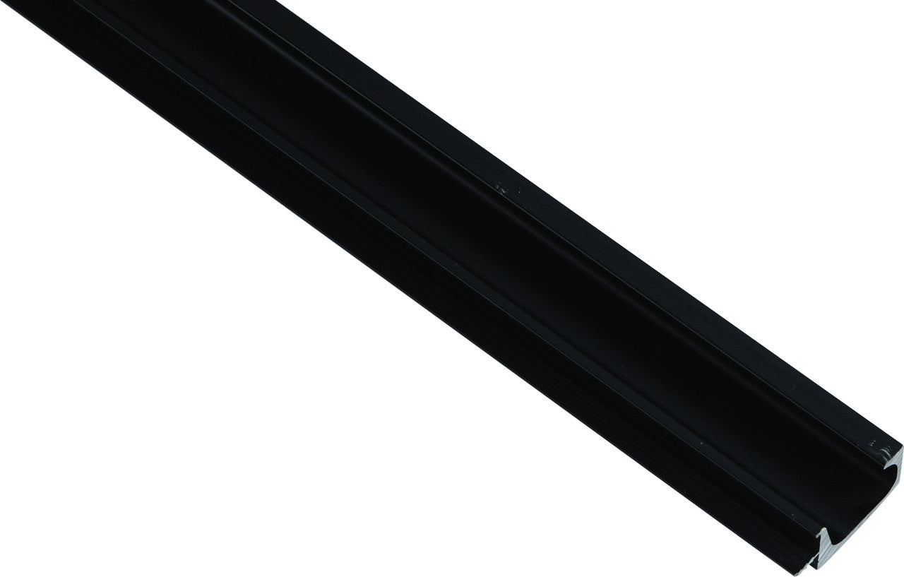 Hafele 126.27.306: 2500mm Passages C-Profile Edge Pull - Black