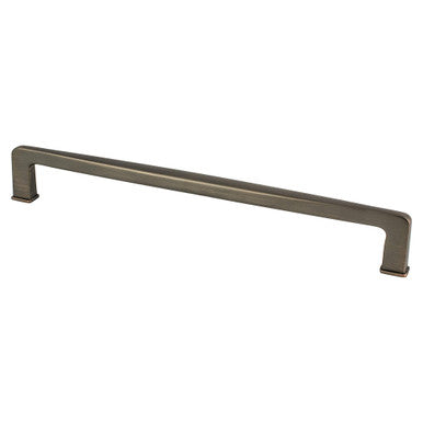 Berenson 1261-10VB: 224mm cc Subtle Surge Cabinet Pull - Verona Bronze