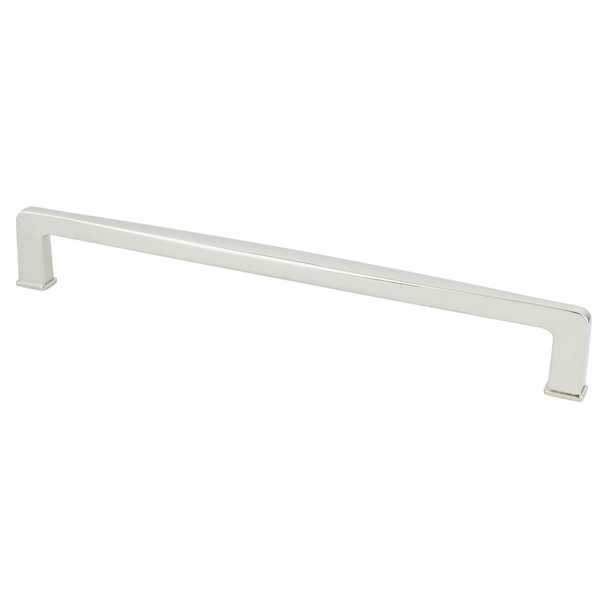 Berenson 1262-1014: 224mm cc Subtle Surge Cabinet Pull - Polished Nickel