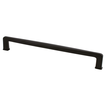 Berenson 1263-1055: 224mm cc Subtle Surge Cabinet Pull - Matte Black