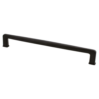 Berenson 1263-1055: 224mm cc Subtle Surge Cabinet Pull - Matte Black