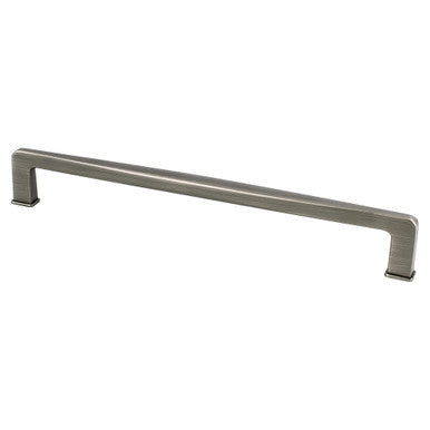 Berenson 1265-1VTN: 224mm cc Subtle Surge Cabinet Pull - Vintage Nickel