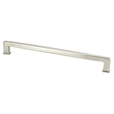 Berenson 1266-1BPN: 12" cc Subtle Surge Appliance Pull - Brushed Nickel