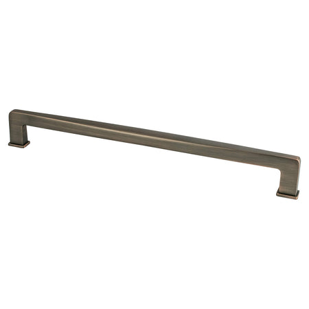Berenson 1267-10VB: 12" cc Subtle Surge Appliance Pull - Verona Bronze