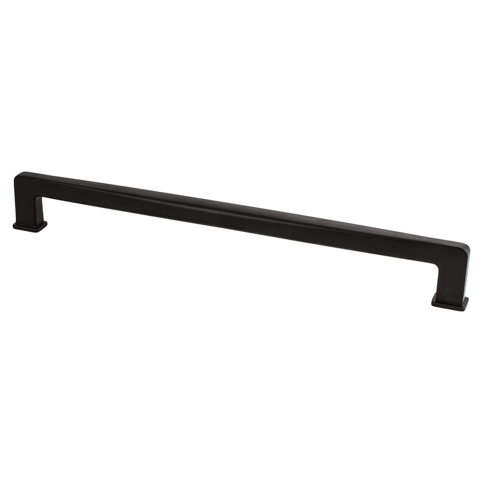 Berenson 1269-1055: 12" cc Subtle Surge Appliance Pull - Matte Black