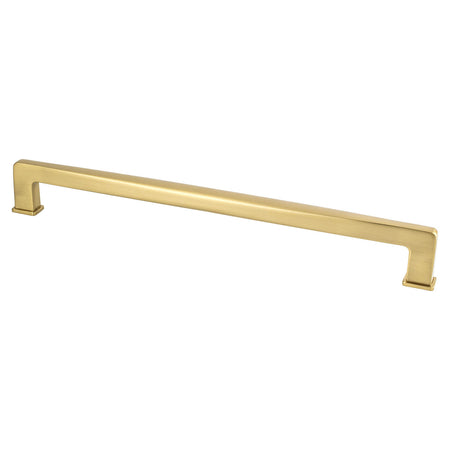 Berenson 1270-1MDB: 12" cc Subtle Surge Appliance Pull - Modern Brushed Gold