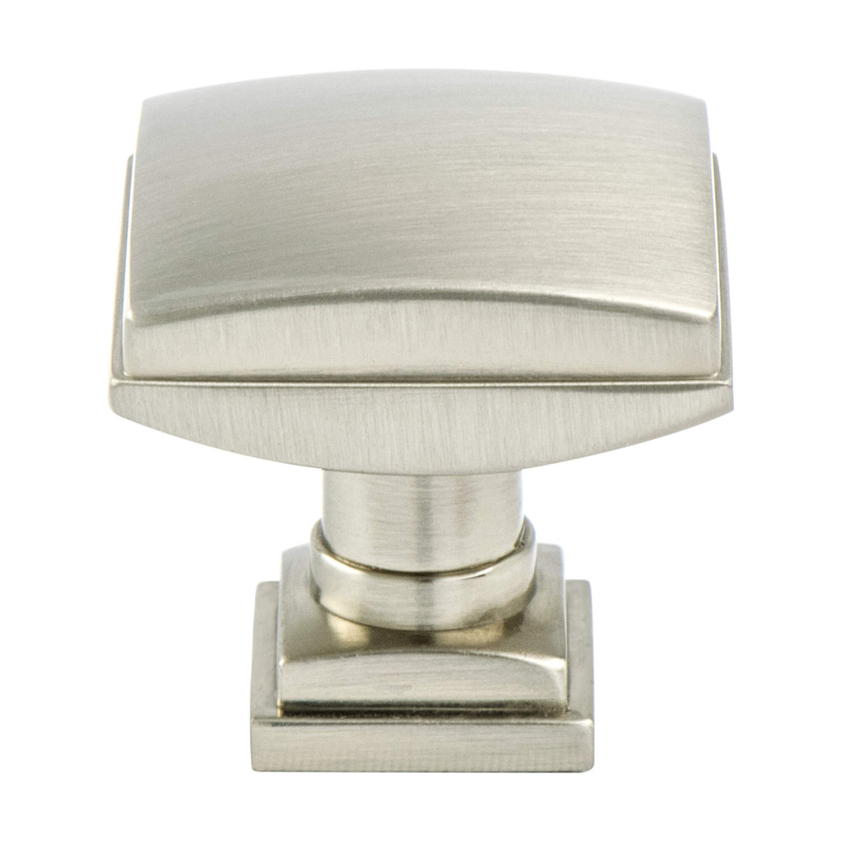Berenson 1272-1BPN: 1-1/4" Tailored Traditional Cabinet Knob - Brushed Nickel