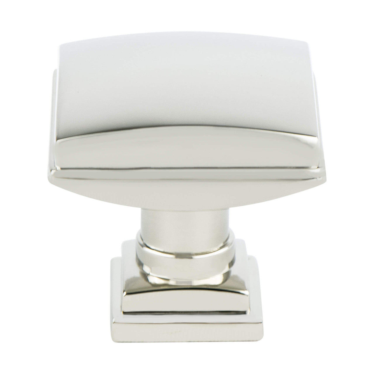 Berenson 1274-1014: 1-1/4" Tailored Traditional Cabinet Knob - Polished Nickel