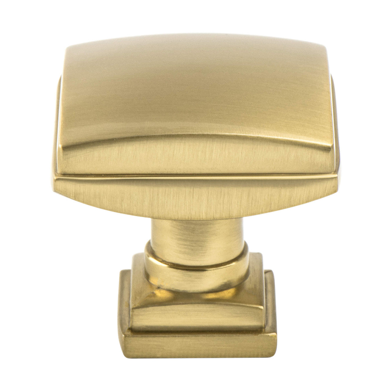 Berenson 1276-1MDB: 1-1/4" Tailored Traditional Cabinet Knob - Modern Brushed Gold