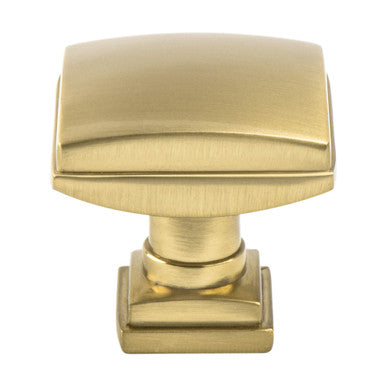 Berenson 1276-1MDB: 1-1/4" Tailored Traditional Cabinet Knob - Modern Brushed Gold