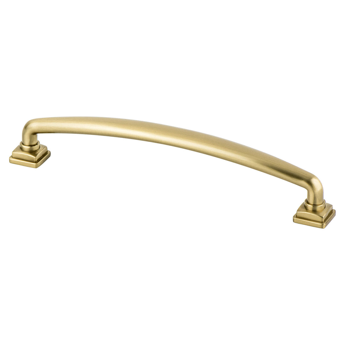 Berenson 1294-1MDB: 160mm cc Tailored Traditional Cabinet Pull - Modern Brushed Gold