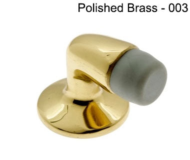 IDH Brass 13007-004: 1-3/8" Gooseneck Mini Door Stop - Satin Brass