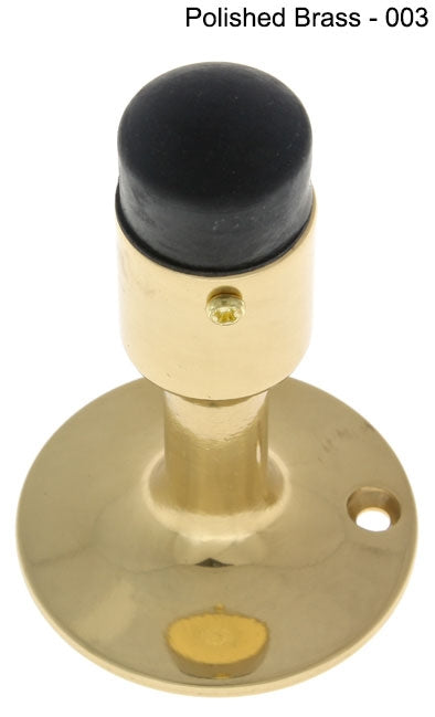 IDH Brass 13018-004: 3-3/4" Cup Wall Mount Door Stop - Satin Brass