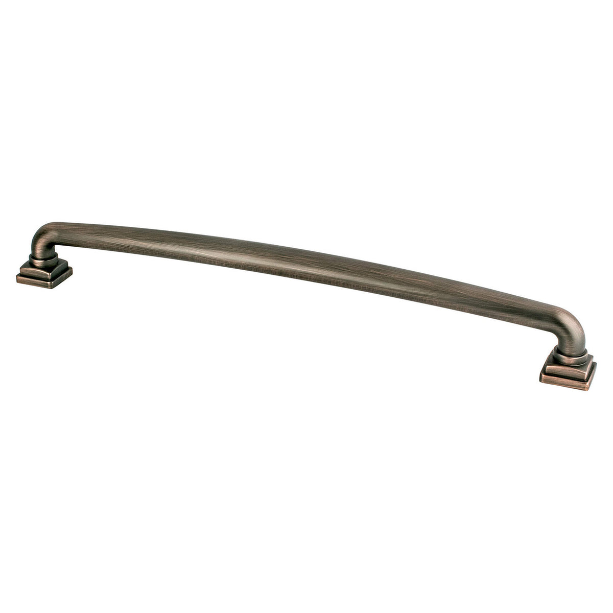 Berenson 1303-10VB: 12" cc Tailored Traditional Appliance Pull - Verona Bronze