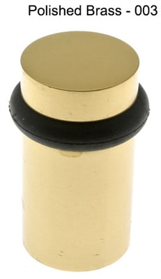 IDH Brass 13087-3NL: High Clearance "Flat-Top" Door Stop - Polished Brass No Lacquer