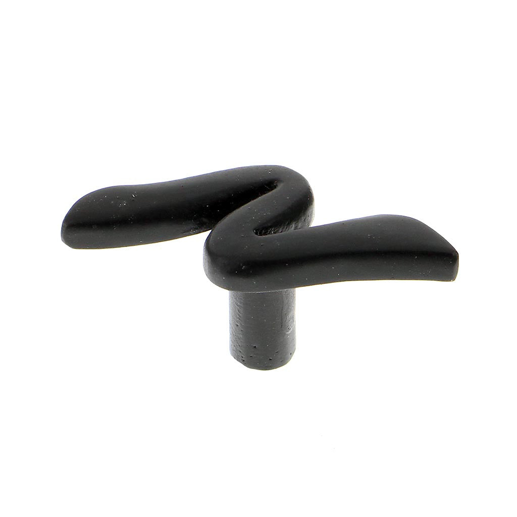 Hawk Hill 130VG: 2-1/8" Bent Cabinet Knob - Verde