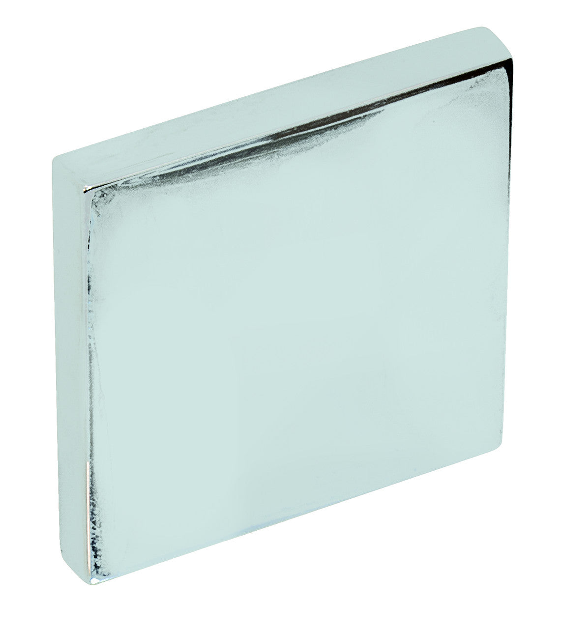 Hafele 131.20.220: 35mm Soho Square Cabinet Knob - Polished Chrome
