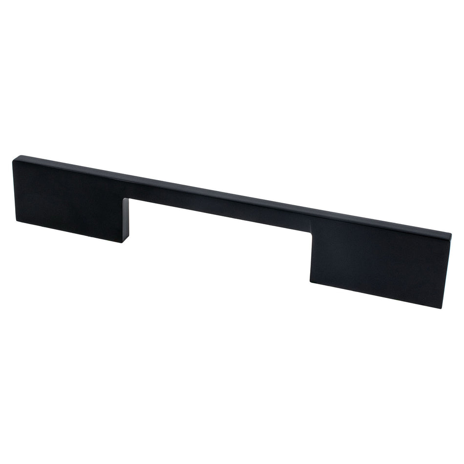R. Christensen 1318-1055-C: 128mm cc I-Spazio Cabinet Pull - Black