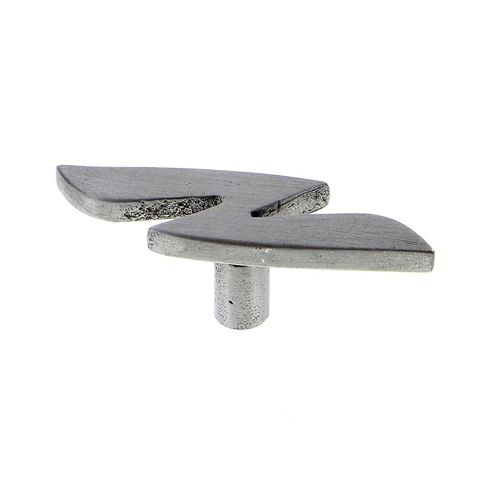 Hawk Hill 131VP: 2-3/4" Kinky Cabinet Knob - Vintage Pewter