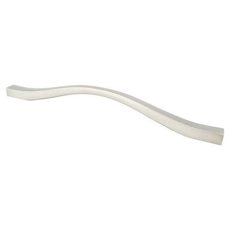 R. Christensen 1326-1BPN-C: 224mm cc Fluid Cabinet Pull - Brushed Nickel