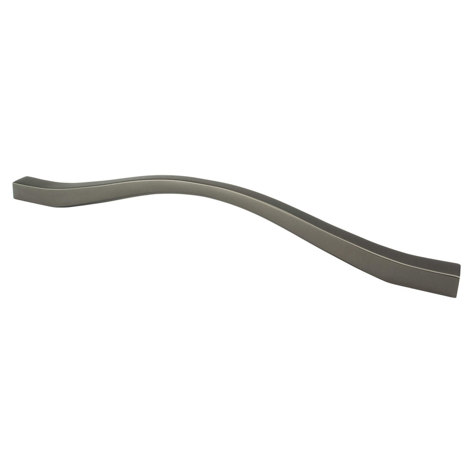 R. Christensen 1328-10CG-C: 224mm cc Fluid Cabinet Pull - Charcoal Gray