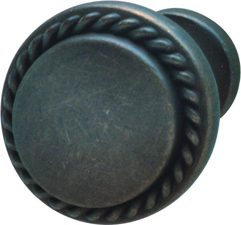 Hafele 133.79.351: 30mm Americana Round Cabinet Knob - Oil Rubbed Bronze