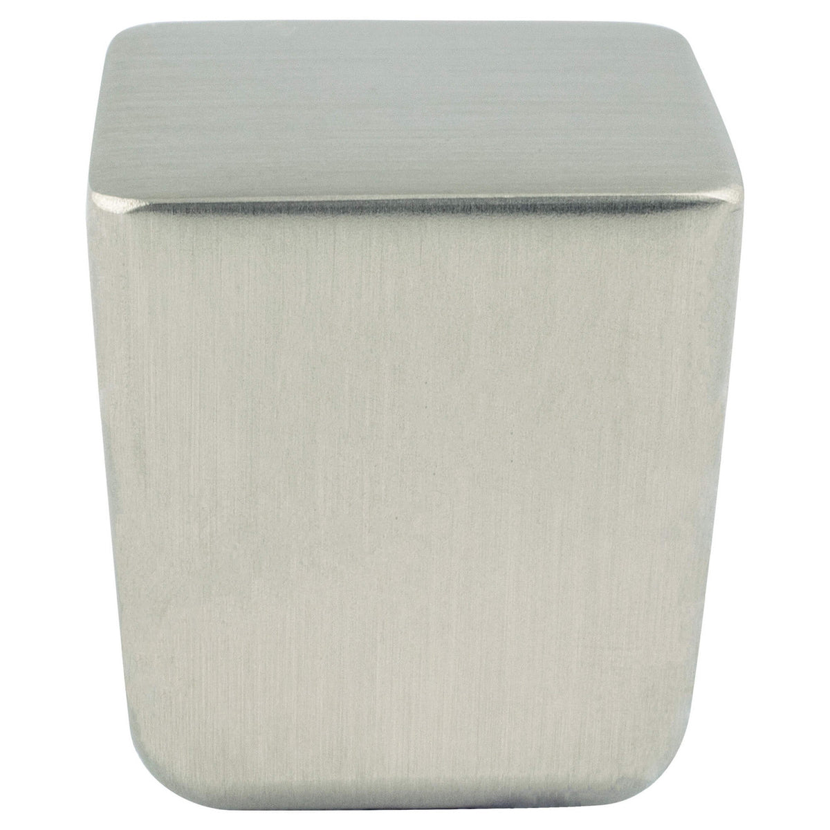 R. Christensen 1330-1BPN-C: 31/32" Mini Square Cabinet Knob - Brushed Nickel