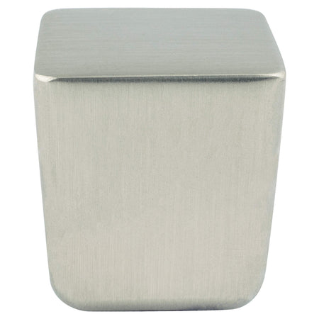 R. Christensen 1330-1BPN-C: 31/32" Mini Square Cabinet Knob - Brushed Nickel