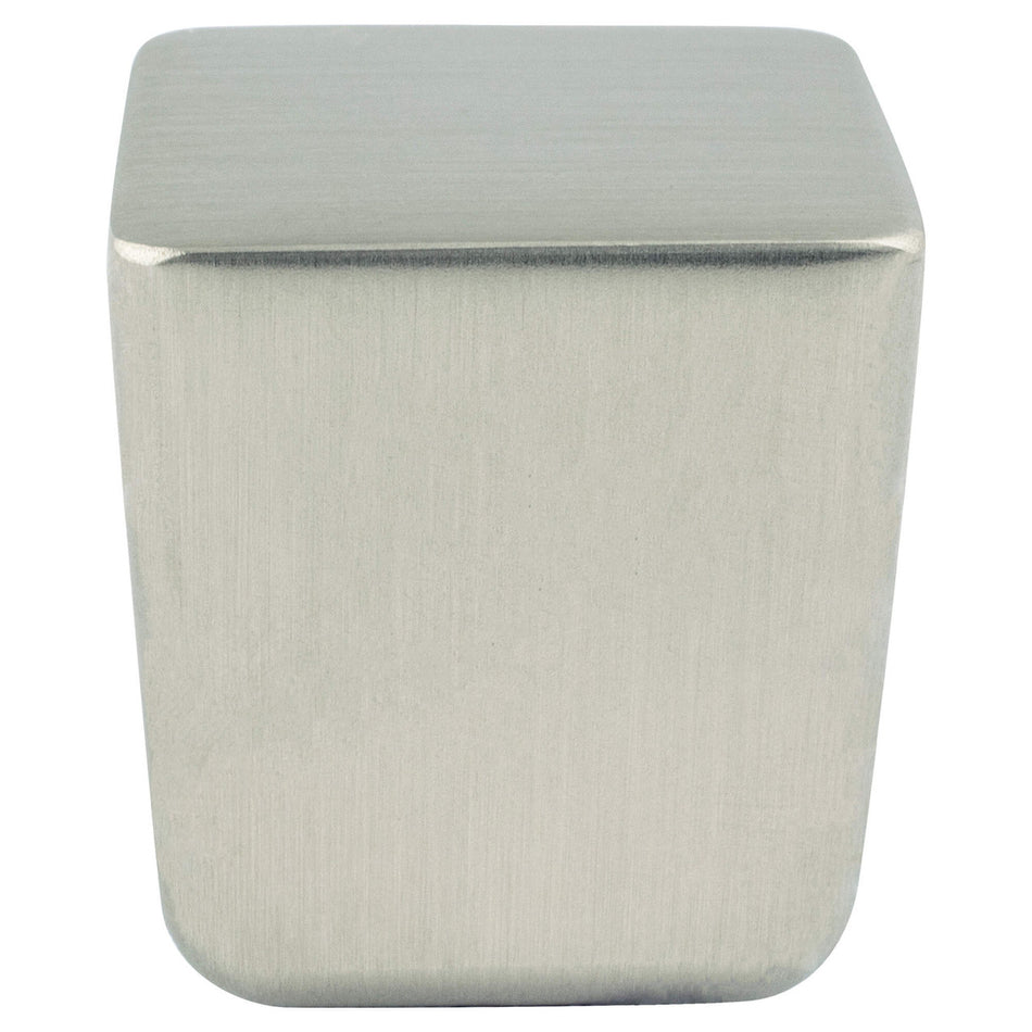 R. Christensen 1330-1BPN-C: 31/32" Mini Square Cabinet Knob - Brushed Nickel