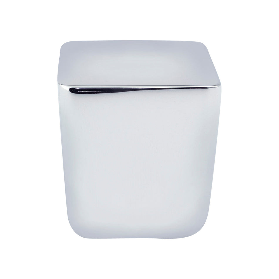 R. Christensen 1331-1026-C: 31/32" Mini Square Cabinet Knob - Polished Chrome
