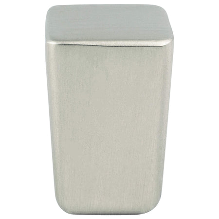 R. Christensen 1333-1BPN-C: 19/32" Mini Square Cabinet Knob - Brushed Nickel