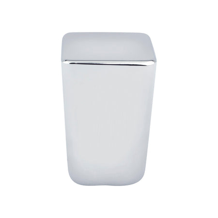 R. Christensen 1334-1026-C: 19/32" Mini Square Cabinet Knob - Polished Chrome
