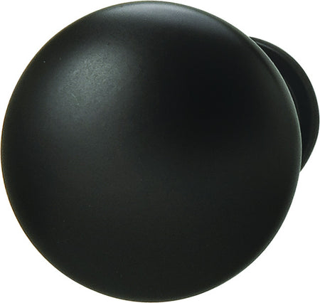Hafele 134.06.311: 30mm Chanterelle Round Cabinet Knob - Dark Oil Rubbed Bronze