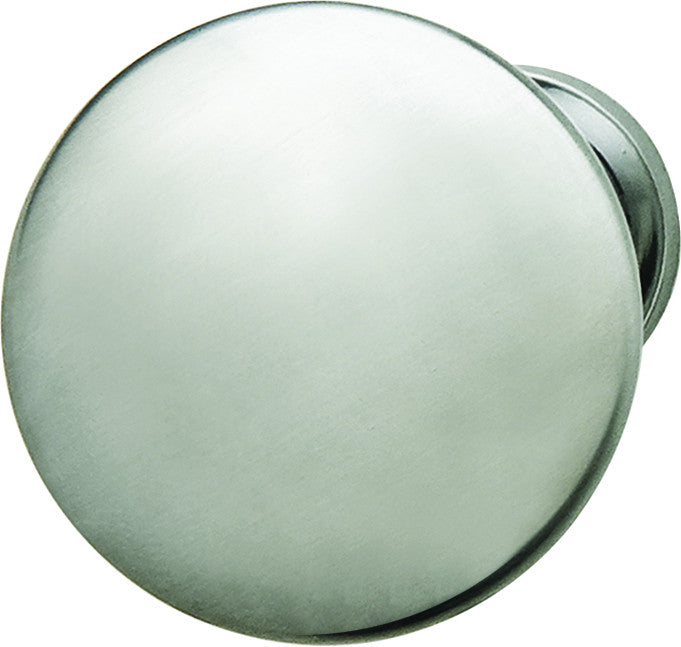 Hafele 134.06.441: 30mm Chanterelle Round Cabinet Knob - Satin Chrome