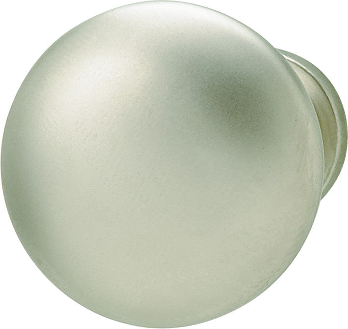 Hafele 134.06.641: 30mm Chanterelle Round Cabinet Knob - Matte Nickel