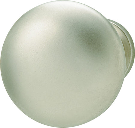 Hafele 134.06.641: 30mm Chanterelle Round Cabinet Knob - Matte Nickel