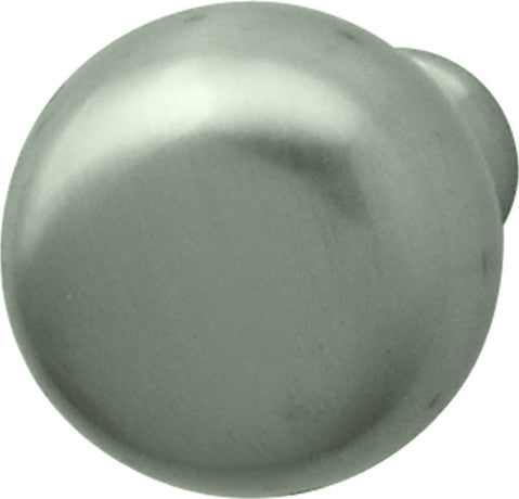 Hafele 134.41.001: 32mm Contemporary Round Cabinet Knob - Brushed Nickel