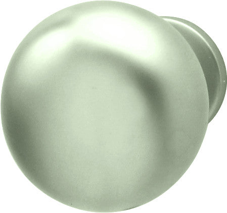 Hafele 134.43.604: 31mm Contemporary Round Cabinet Knob - Matte Nickel