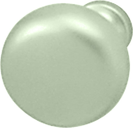 Hafele 134.45.600: 31mm Chelsea Round Cabinet Knob - Matte Nickel