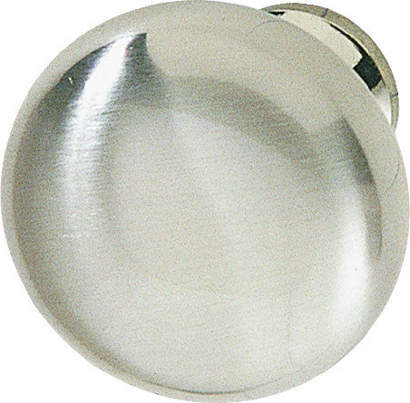 Hafele 134.45.602: 31mm Chelsea Round Cabinet Knob - Stainless Steel Look